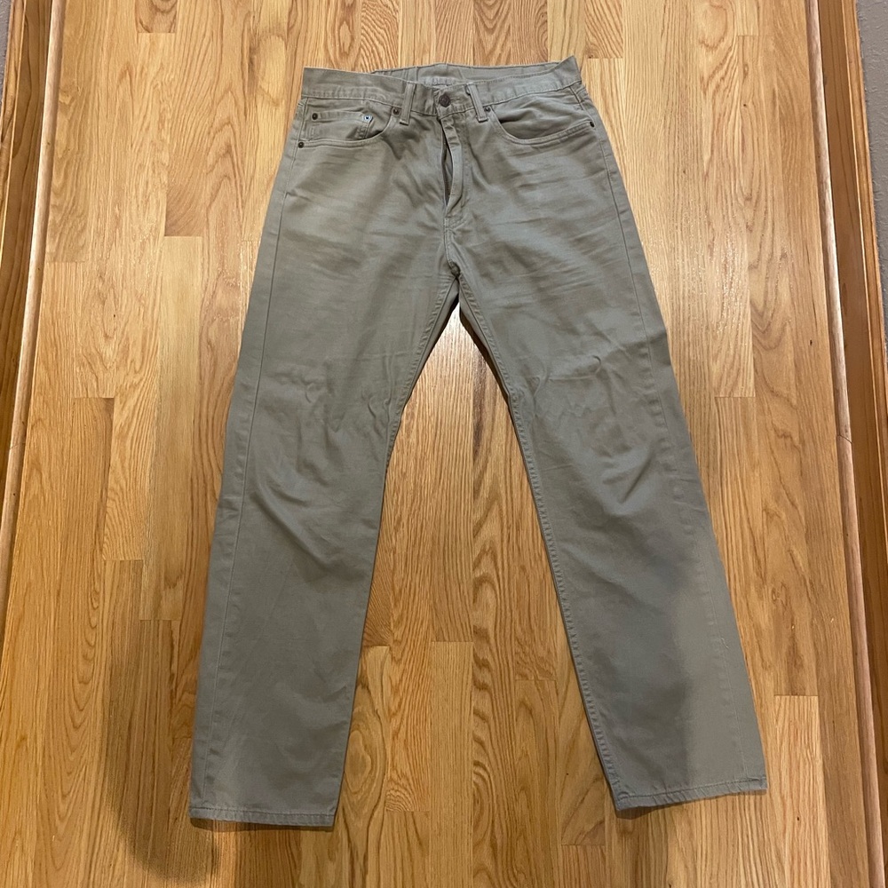 Levi’s 505 Khaki Jeans, size 34x32